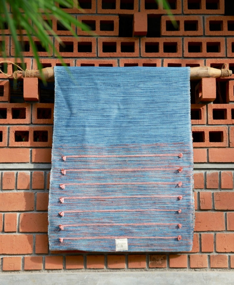 Organic Yoga Mat-- Badri Indriya [Indigo + Manjistha + Vetiver + Sappanwood]